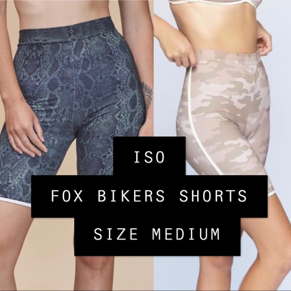 ISO Fox Biker Shorts